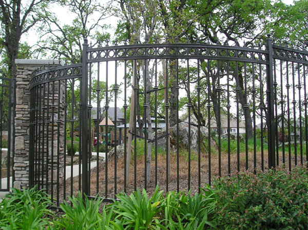 Ornamental Wrought Iron Fence Beverly Hills