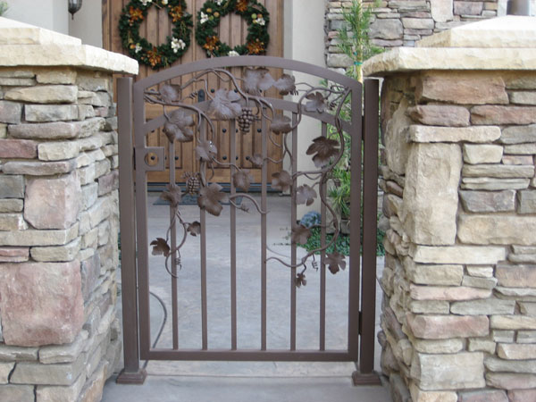 Iron Entry Gates Beverly Hills