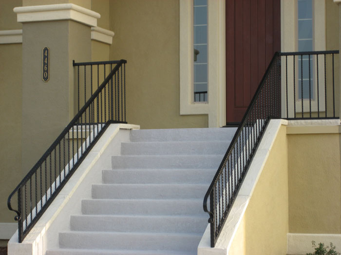 Wrought Iron Railings Beverly Hills Iron Stair Railings Beverly Hills